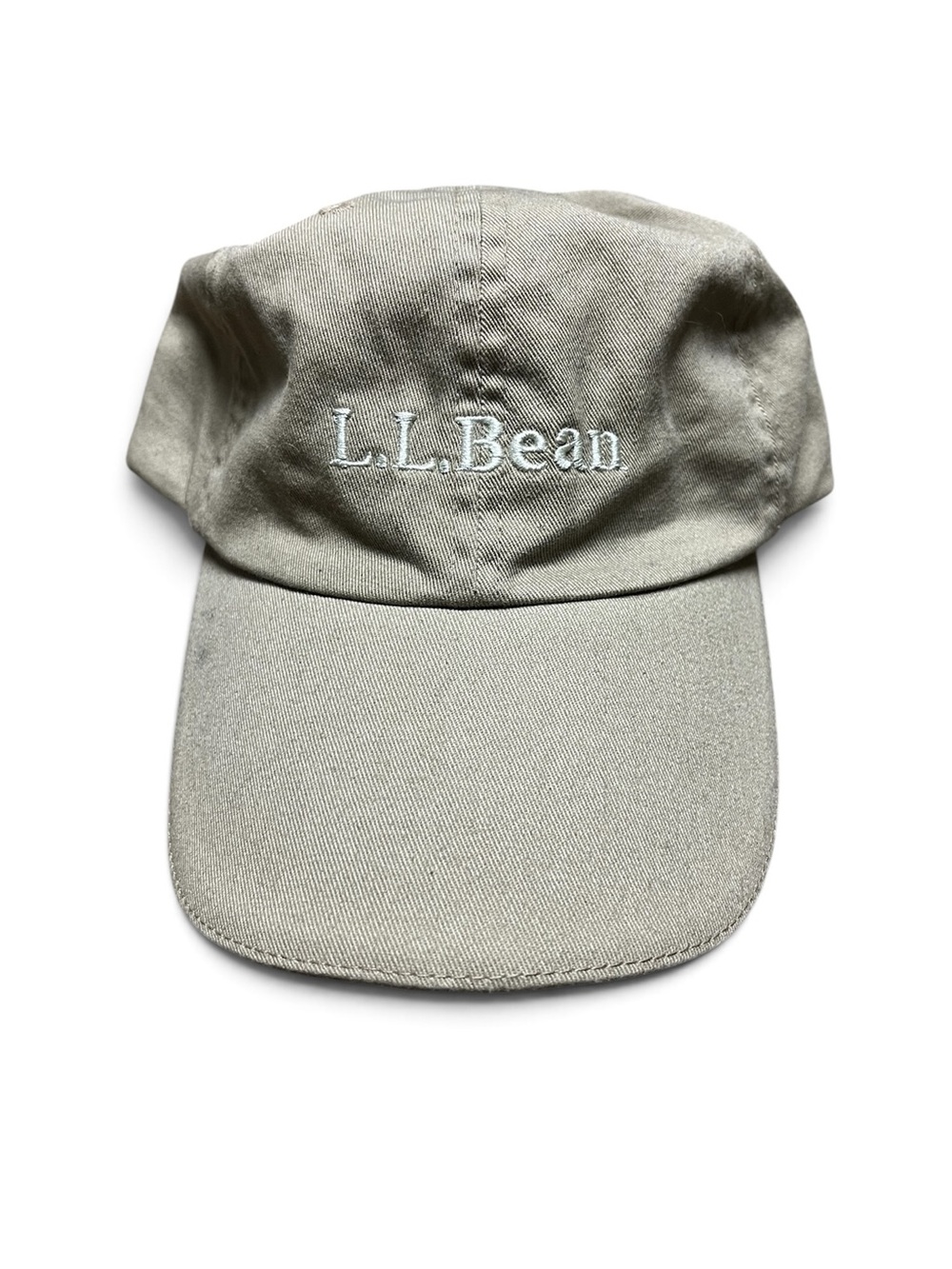 L.L. Bean Tan Baseball Cap with lights in the brim